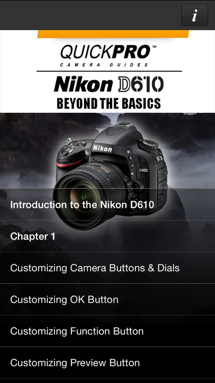 Nikon D610 Beyond the Basics by QuickPro HD