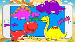 Game screenshot Fun Dinosaur : Coloring Quiz Puzzle Games For Kids mod apk