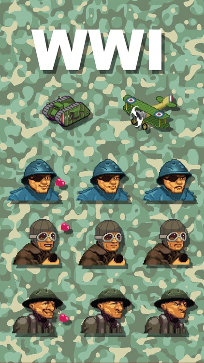World War One Stickers