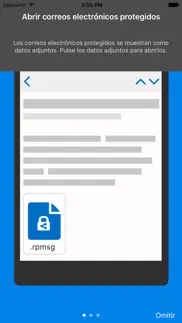 azure information protection iphone capturas de pantalla 3