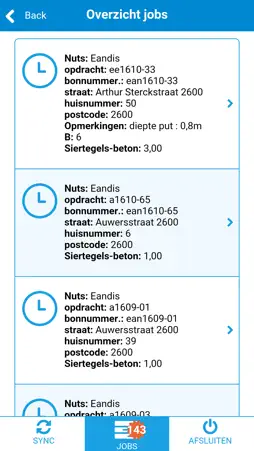 JobFormsApp screenshot 1