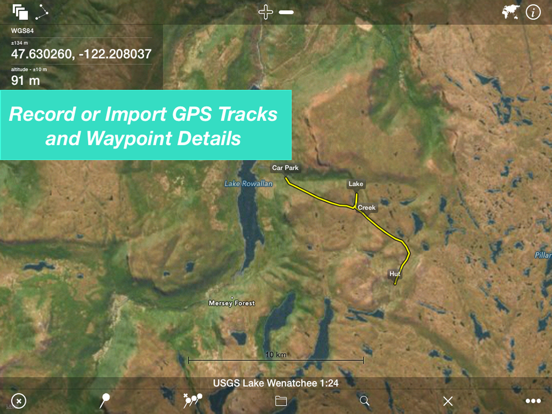 Screenshot #4 pour Maps n Trax - Offline Maps, GPS Tracks & Waypoints