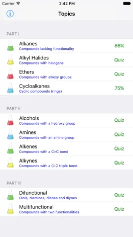 Game screenshot Learn Organic Chemistry Nomenclature 1 apk