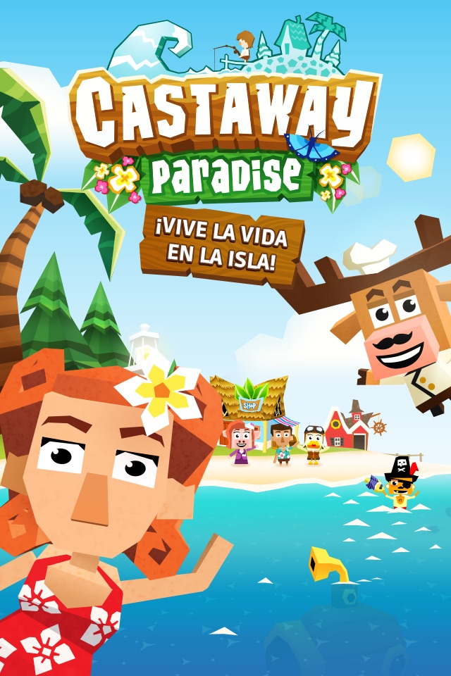 Castaway Paradise Town Builder screenshot 2