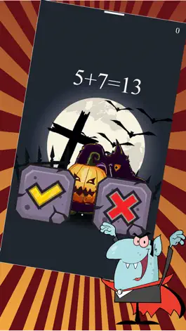 Game screenshot Freaking Halloween Game -  Ace Basic Math Problems hack