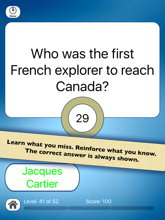 Screenshot #5 pour Canadian History Homeschooling Quiz For Children