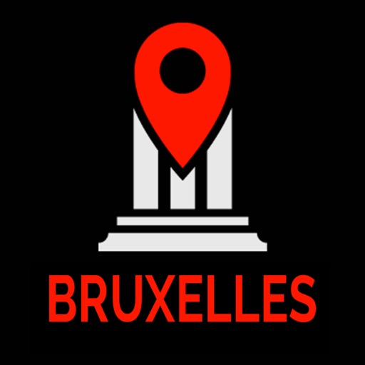 Brussels Travel Guide Monument Tracker Offline Map icon