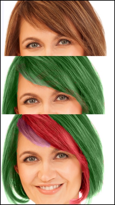Screenshot #1 pour Hair Color Dye - Hair Style Changer Salon and Recolor Booth Editor