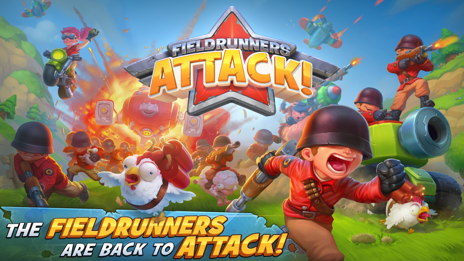 Fieldrunners Attack! - 3.5.176448 - (iOS)