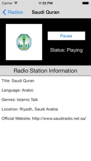 saudi arabia radio live player (riyadh / arabic / العربية السعودية راديو) iphone screenshot 4