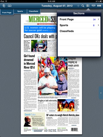 Merced Sun-Star eEdition screenshot 3