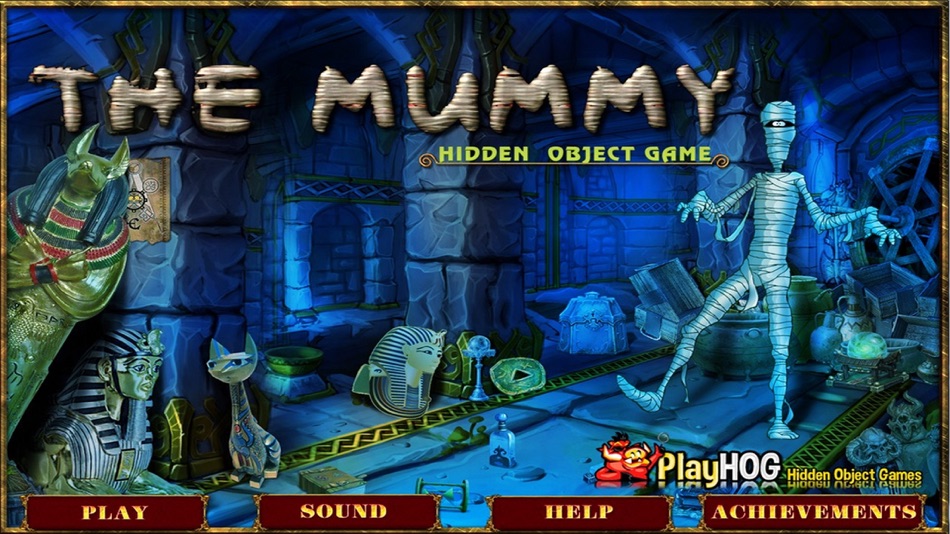 #3. The Mummy Hidden Object Games (iOS) By: Big Leap Studios