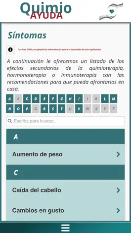 Game screenshot QuimioAyuda apk
