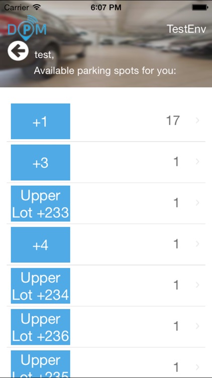DPM-Dynamic Parking Management