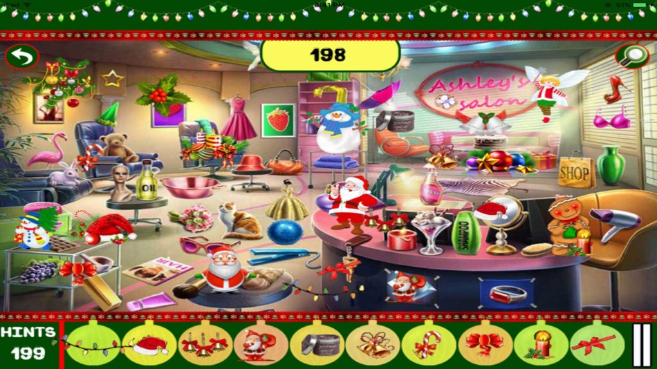 #3. Hidden Objects:Christmas Big Home Hidden Object (iOS) By: atul patel
