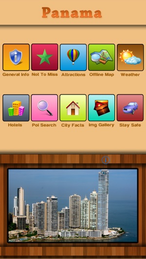 Panama Offline Map Travel Guide