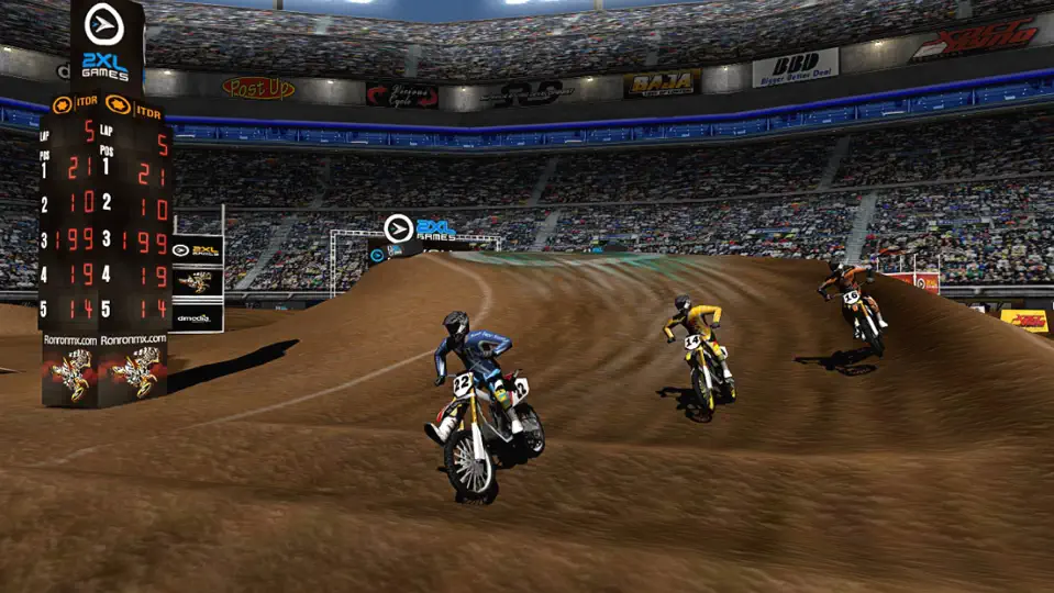 Captura de pantalla de 2XL Supercross Lite en iPhone 3
