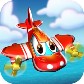 Snímky obrazovky (4) Airplane Race -Simple 3D Planes Flight Racing Game