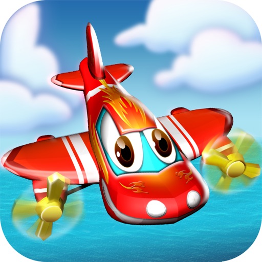 Airplane Race -Simple 3D Planes Flight Racing Game icon