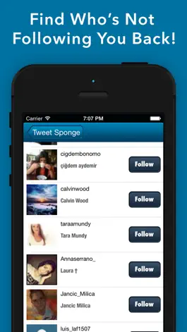 Game screenshot Tweet Sponge - UnFollow Stats apk