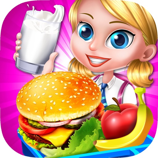 School Lunch Food Maker Chef Pan-cake Cooking Games iOS App