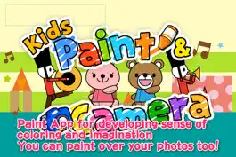 Game screenshot Kids Paint & Camera (Free) mod apk