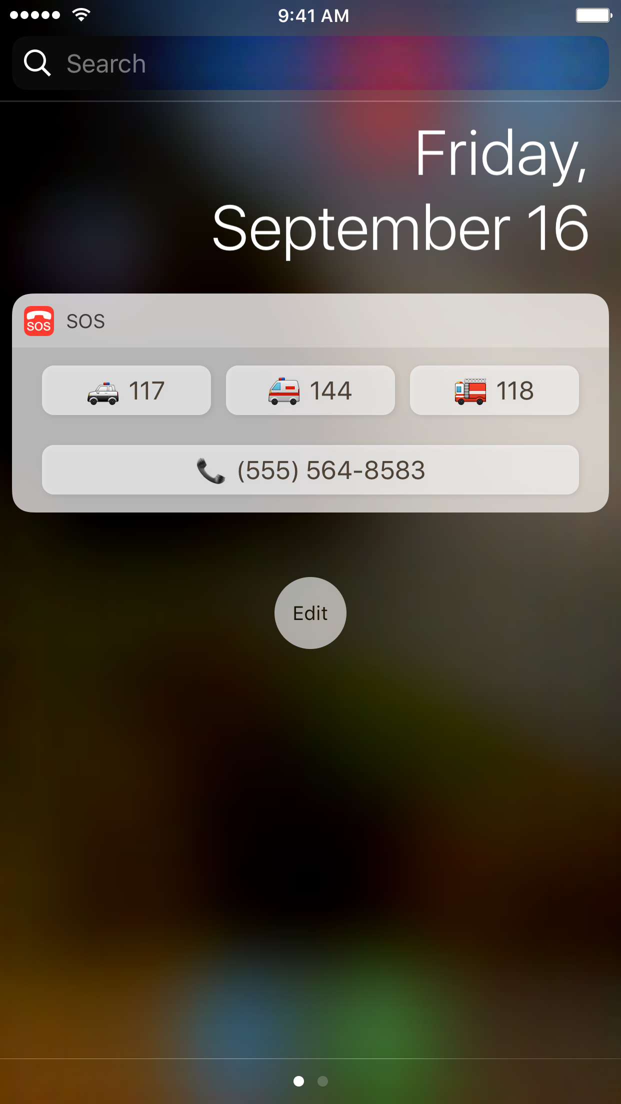 Emergency Phone Numbers - World