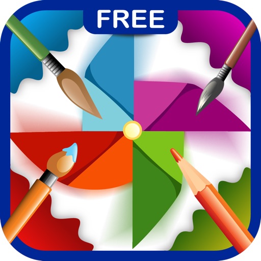 Magic Windmill Coloring iOS App