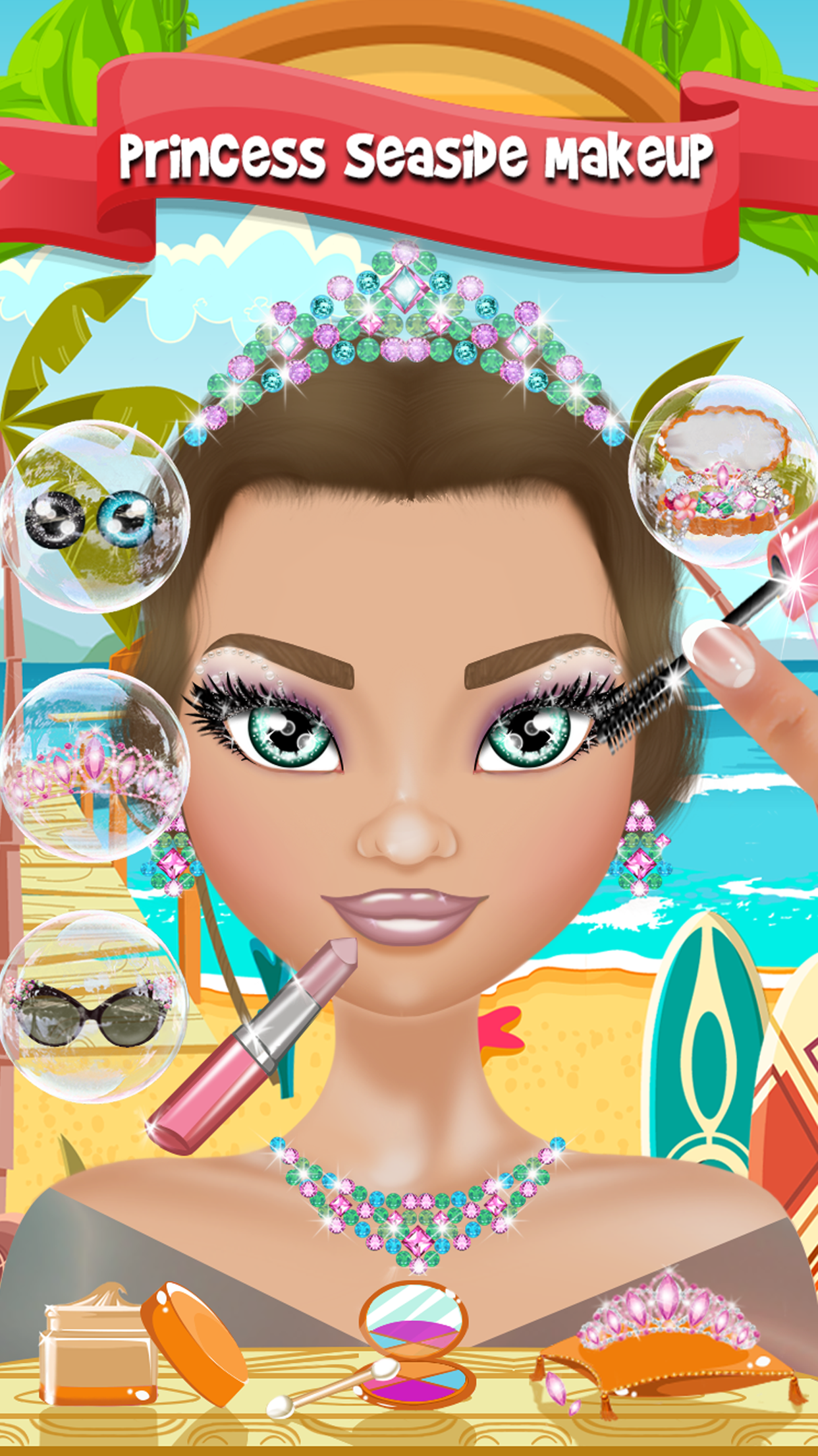 Princess Doll Makeover Salon (Go work, shop etc)