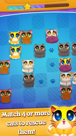 Game screenshot Cute Cats Match-4 apk