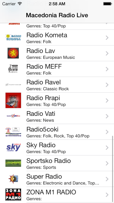 Screenshot #3 pour Macedonia Radio Live Player (Macedonian / Македонија / македонски јазик радио)
