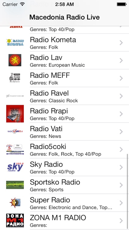 Macedonia Radio Live Player (Macedonian / Македонија / македонски јазик радио)
