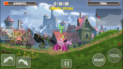 Screenshot #2 pour Crazy Bikers 2 jeux de course