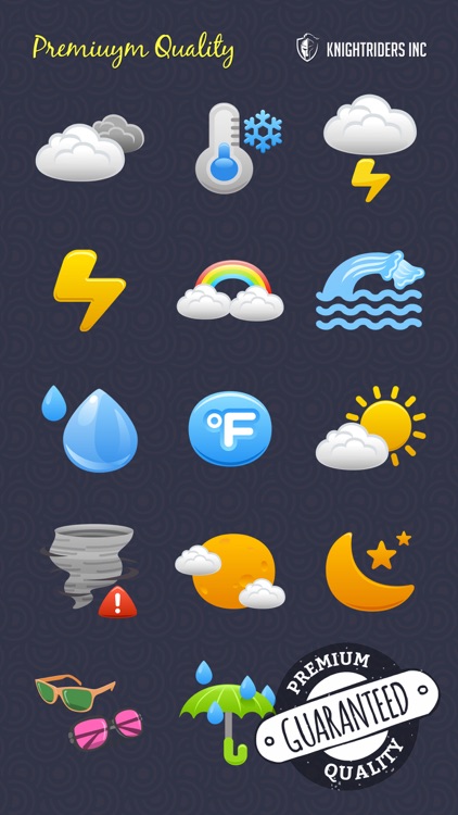 Weathermoji - Stickers For iMessage