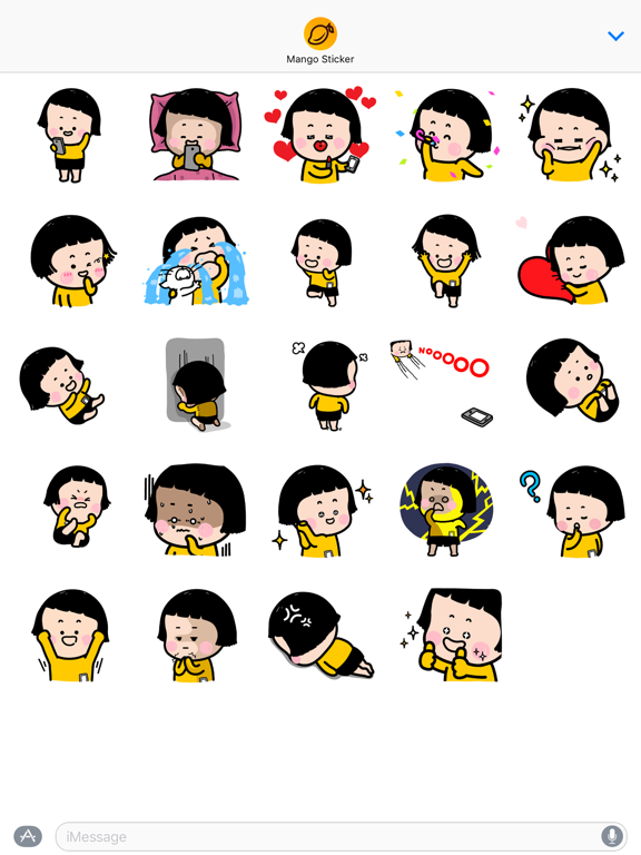 Screenshot #4 pour MiM animated - Mango Sticker