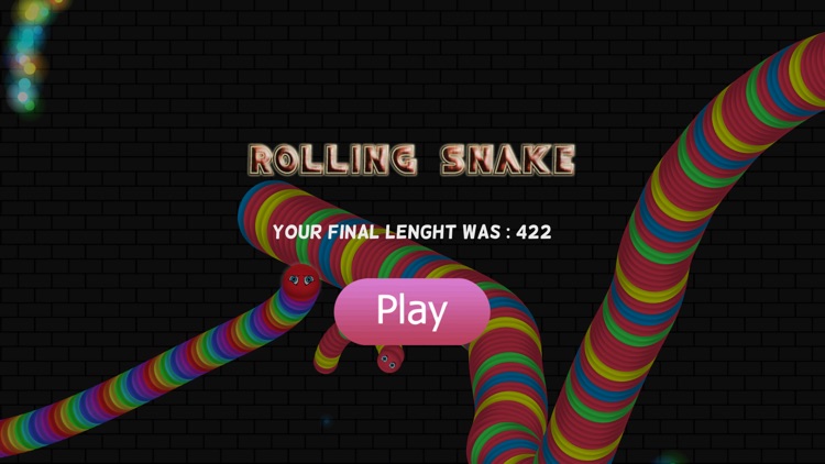 Rolling Anacondas Snake Dash - Eat The Dots screenshot-4