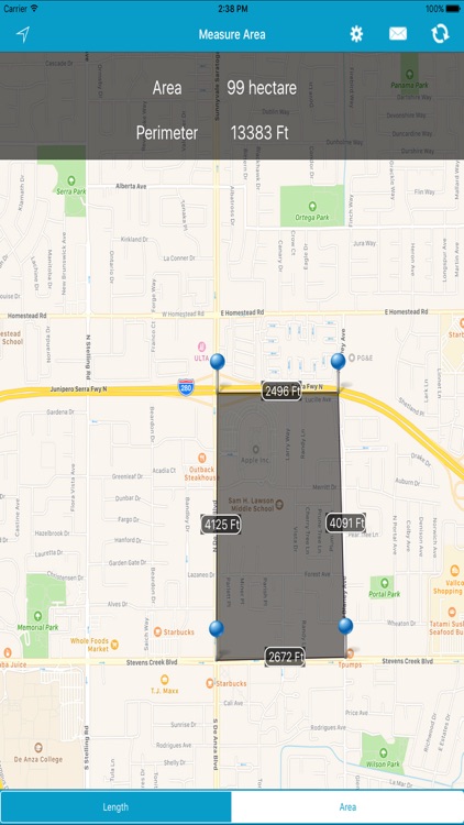 Area & Length Measuring on Map screenshot-4