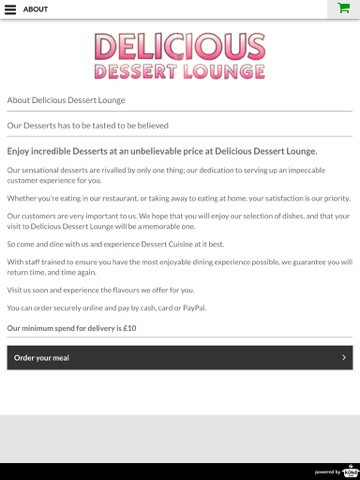 Delicious Dessert Lounge Desserts Takeaway screenshot 4