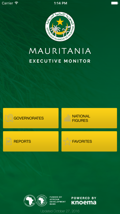 Screenshot #1 pour Mauritania Executive Monitor