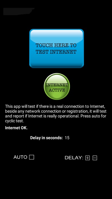 Screenshot #1 pour Internet Connection Test