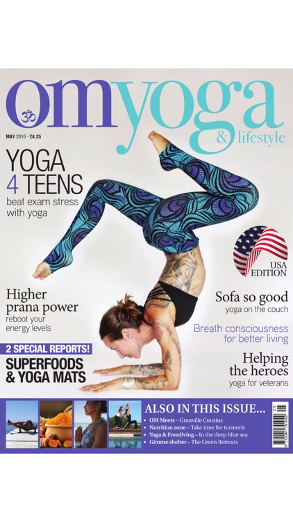 OM Yoga Magazine USA screenshot-4