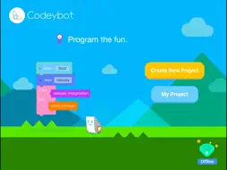 mBlockly for Codeybot screenshot 1