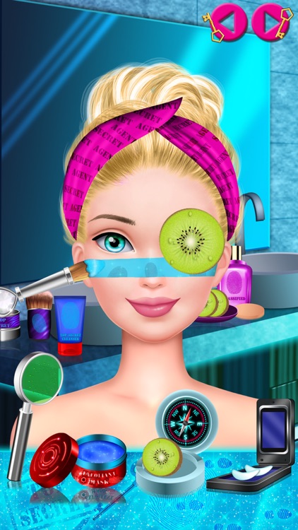 Super Spy Girl Salon: Kids Makeup & Dress Up Games by Peachy Games LLC