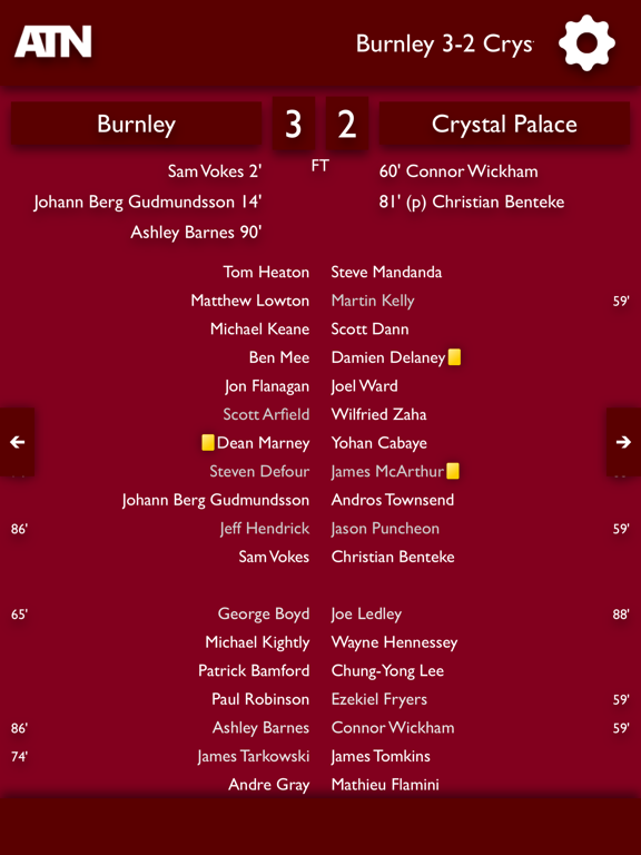 Screenshot #6 pour All The News - Burnley FC Edition