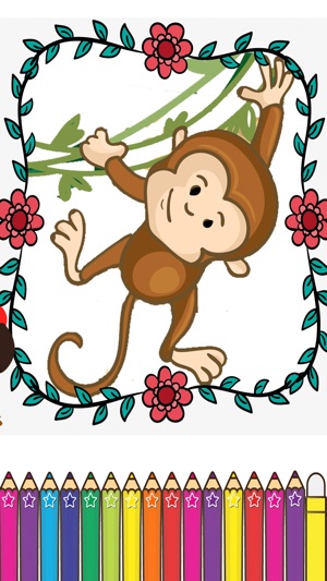 c252 coloring monkey1(圖2)-速報App