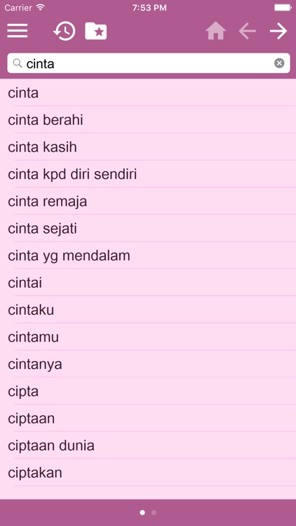 Indonesian Multilingual dictionary screenshot-3