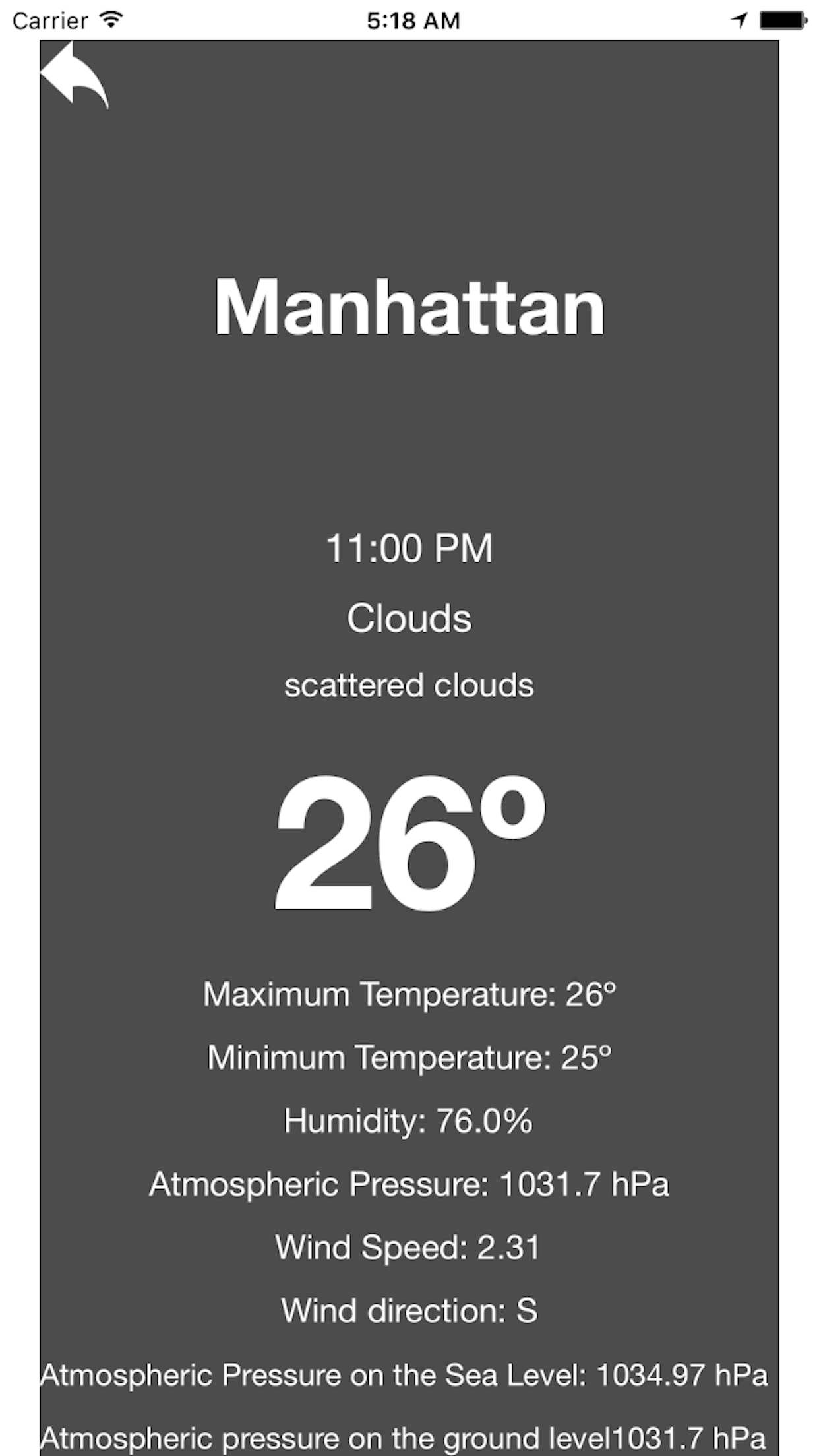 Accurate Weather App screenshot 3