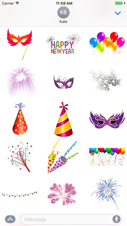 Happy New Year - Fc Sticker