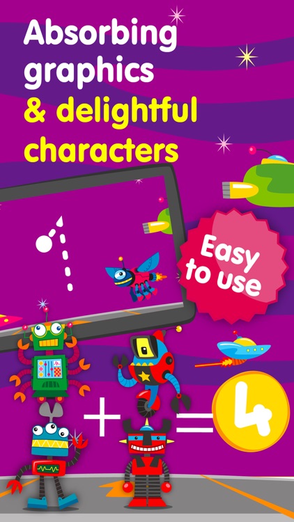 Robots & Numbers - Educational Math Games to Learn screenshot-3