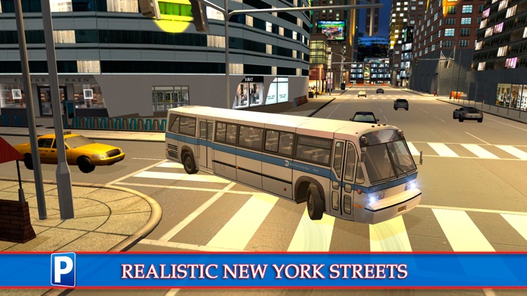 New York City Car Taxi and Bus Parking Simulator screenshot-3